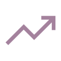 Tracking upwards growth line